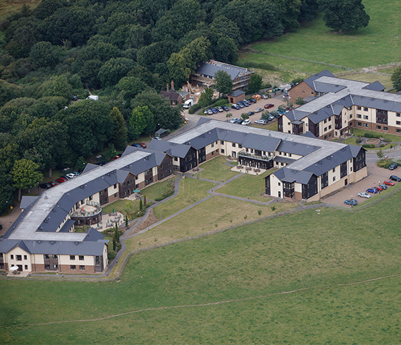 Aerial view of Augustinian Care home