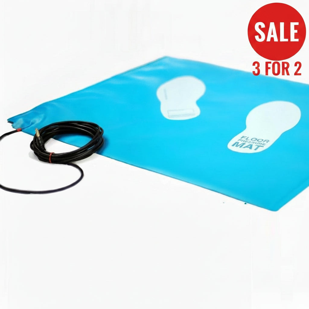 Floor pressure mat for nurse call systems