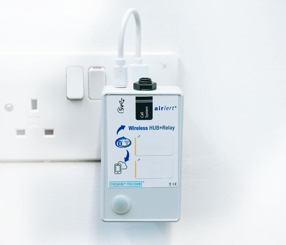 Fall Sensor Watch with Relay for Nurse Call Systems