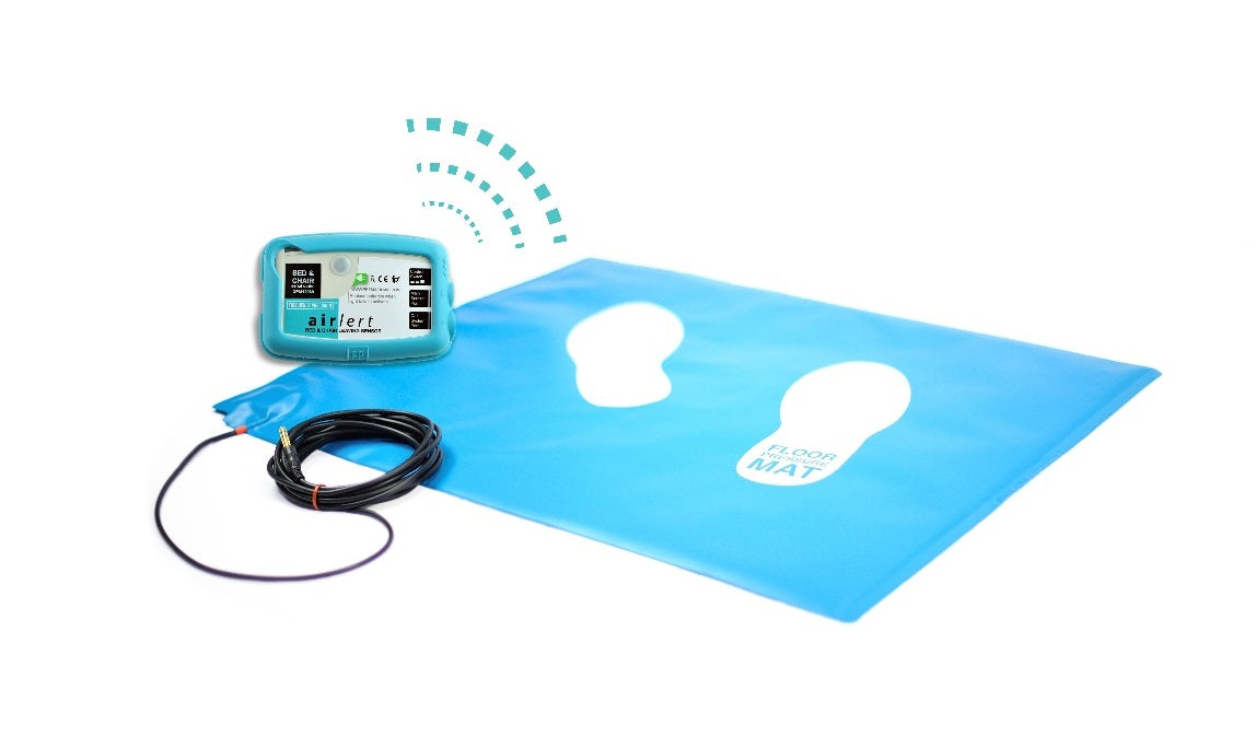 Wireless Floor Pressure Mats product photo with control sensor