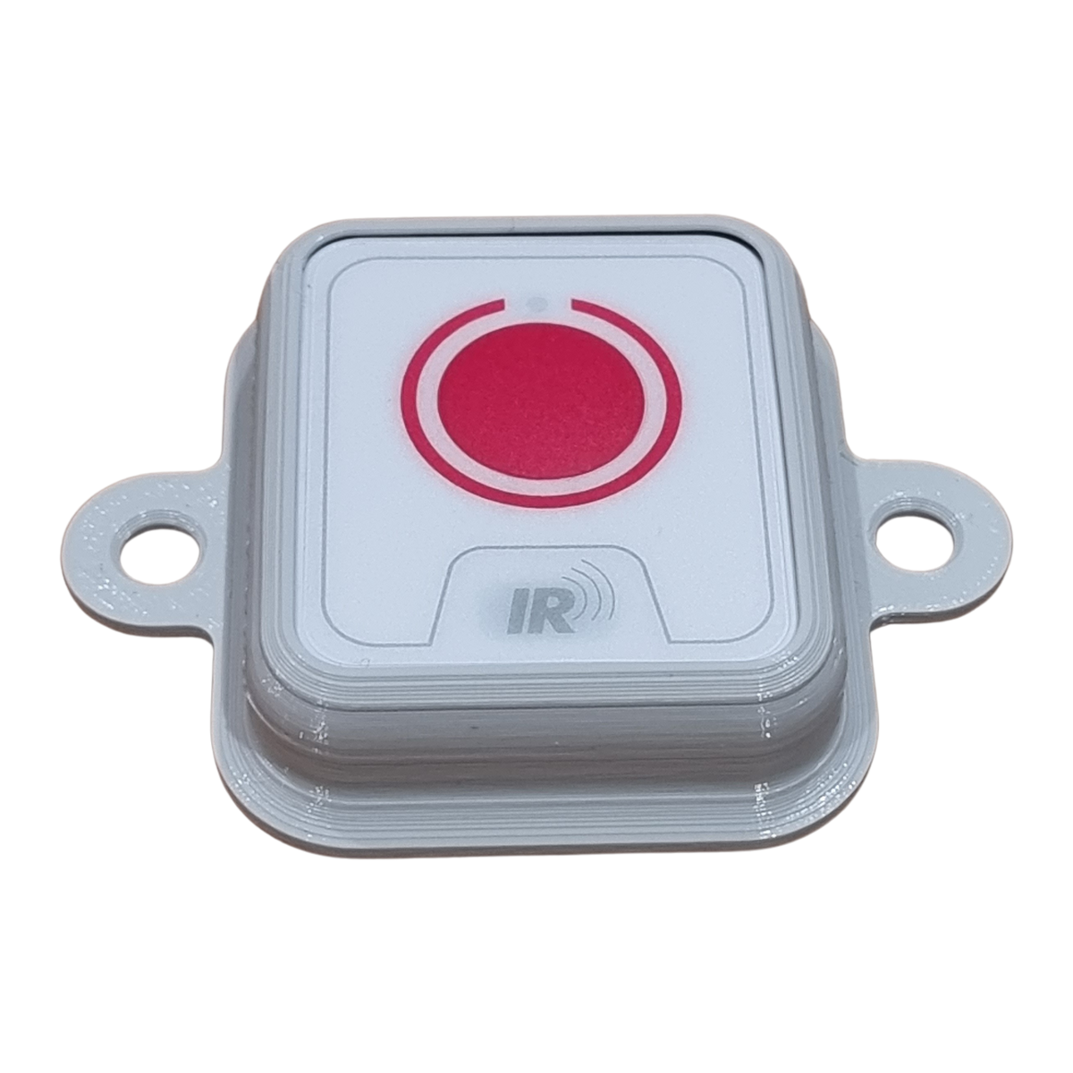 Product photo of doorbell with big red circle