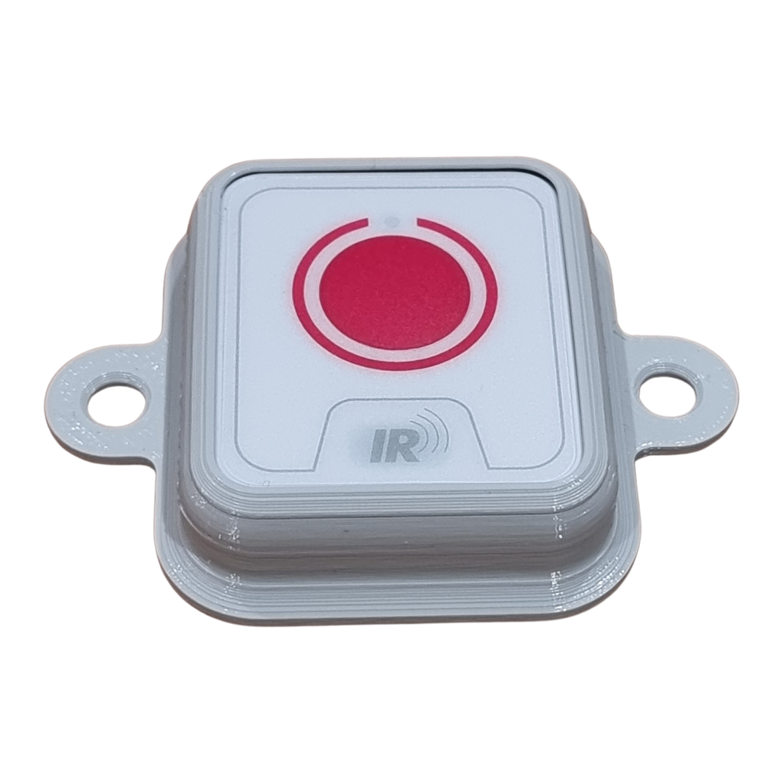 Product photo of doorbell with big red circle