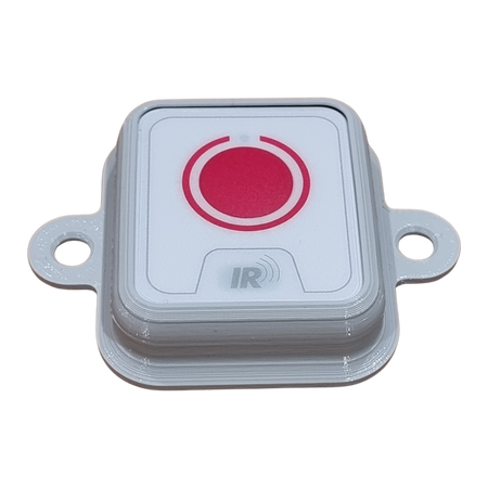 Product photo of doorbell with big red circle