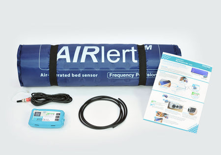 Image of a bed pressure mat set designed for nurse call systems.