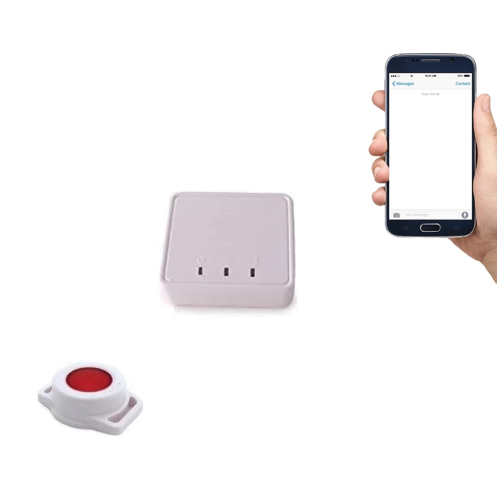 Wireless Call Button with Mobile Phone Alerts