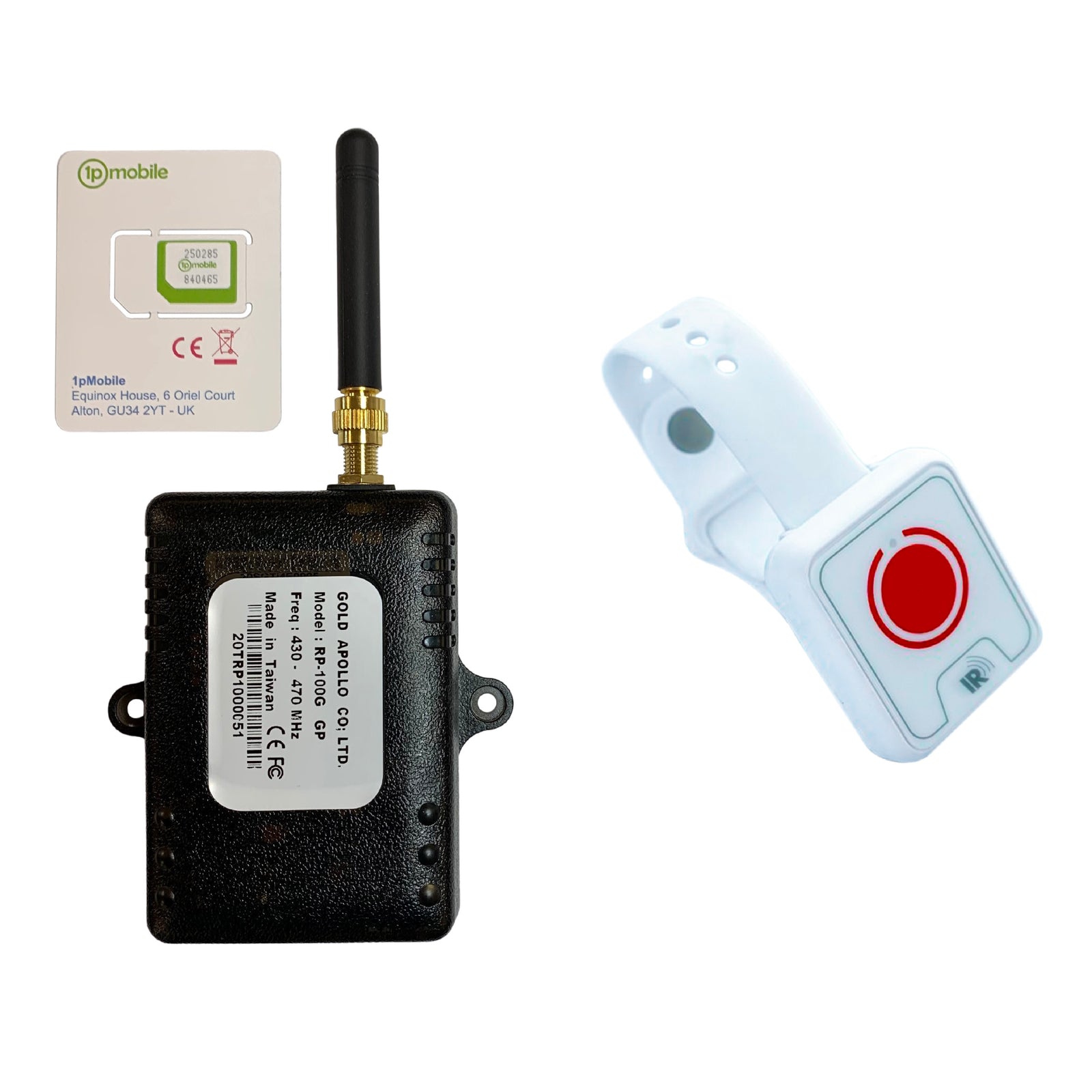 Product image showcasing the Fall Sensor Watch with SMS Alerts