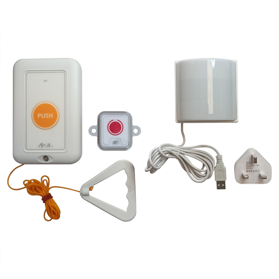 Wireless Accessible Disabled Persons Toilet Alarm Kit