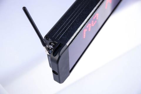 Close-up angle of Wireless LED Message Display Board