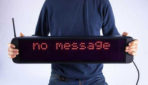 Wireless LED Message Display Board