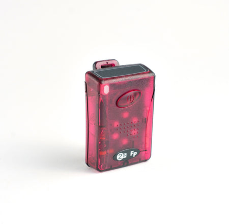Red pager supplied with AAA batteries
