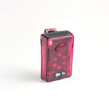 Red pager supplied with AAA batteries
