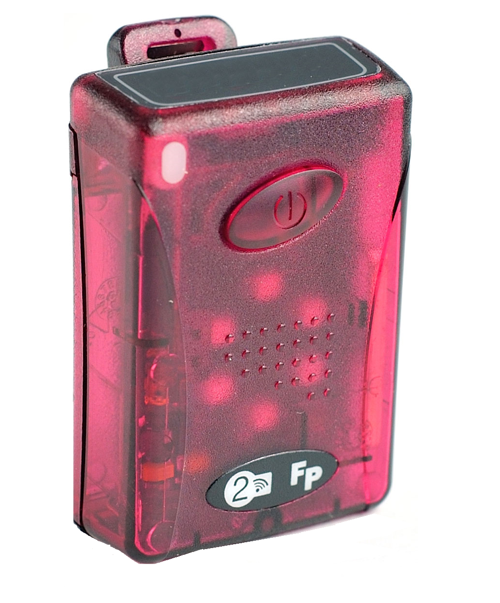 A Frequency Precision Ltd red bleeper pager