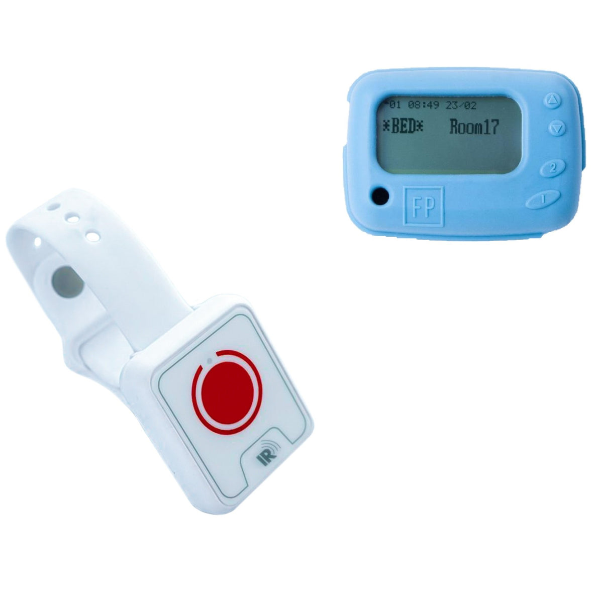 Fall Sensor Watch activating Mobile Phone Alerts